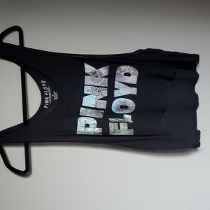 Pink Floyd cropped tank